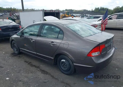 2010 Honda Civic Lx из США, поврежденный, VIN 2HGFA1F57AH586923